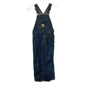 CARHARTT Sanforized Master Cloth Denim Bib Overalls  Size: 6
